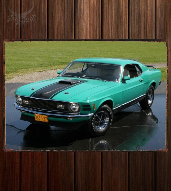 Металлическая табличка Mustang Mach 1 428 CJ Металлическая табличка Mustang Mach 1 428 CJ